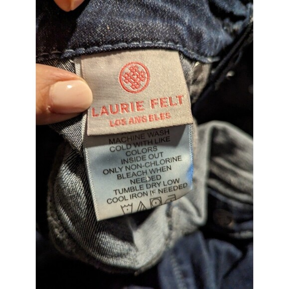 Laurie Felt Size 00P Classic Boyfriend Blue Jeans - Picture 4 of 6